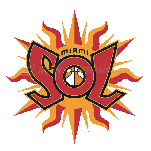Miami Sol Iron-on Stickers (Heat Transfers)NO.8563